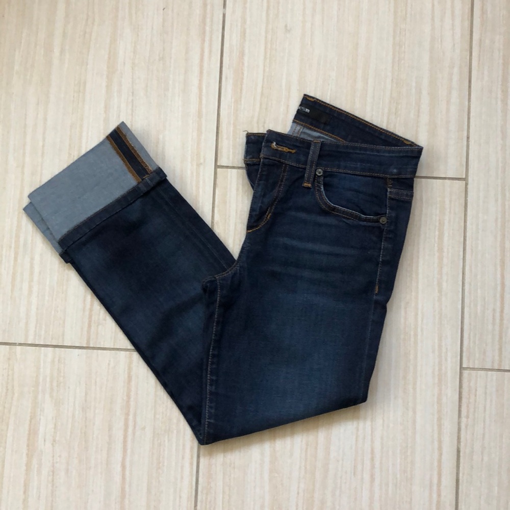 Joe’s Jeans cuffed denim jeans 25